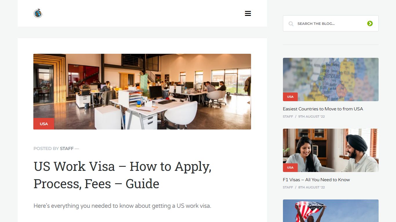 US Work Visa - How to Apply, Process, Fees - Guide for 2022